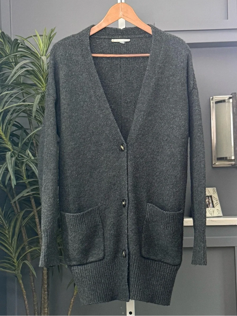 Elodie Long Sleeve Patch Pocket Cardigan